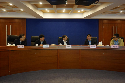 院总工程师宁奎斌一行在上海市地质调查研究院考察调研